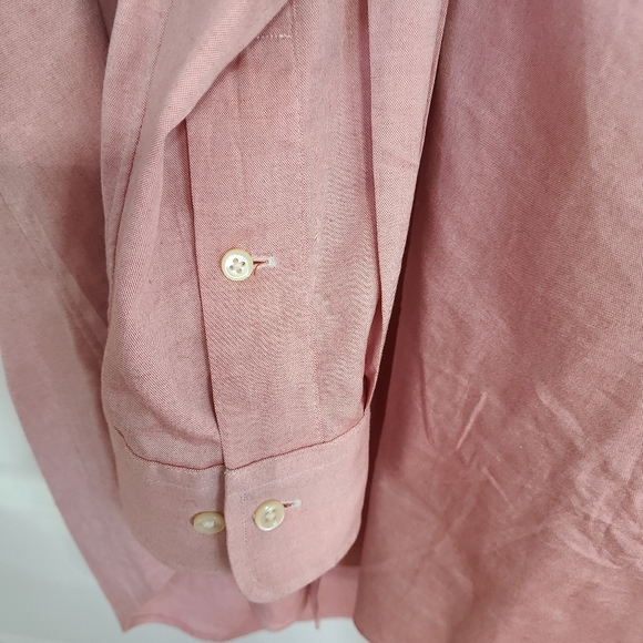 (984) Ralph Lauren Men's Classic Fit Polo Shirt, 16.5 Color: Pink - Picture 7 of 11